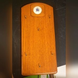 Vintage Wooden Key Holder